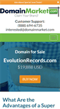 Mobile Screenshot of evolutionrecords.com
