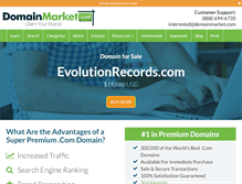 Tablet Screenshot of evolutionrecords.com